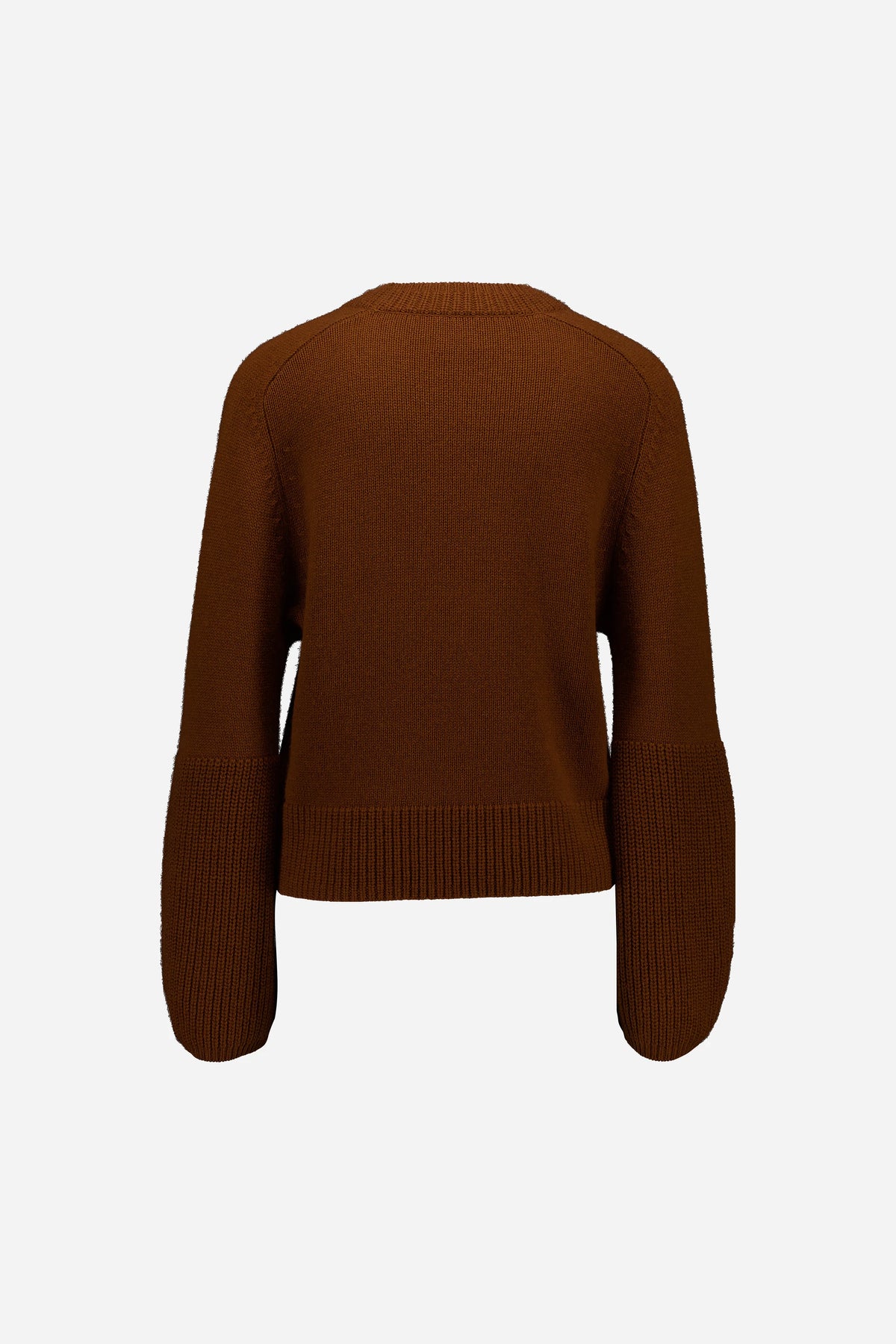 Woll-Mischung Pullover in Beige