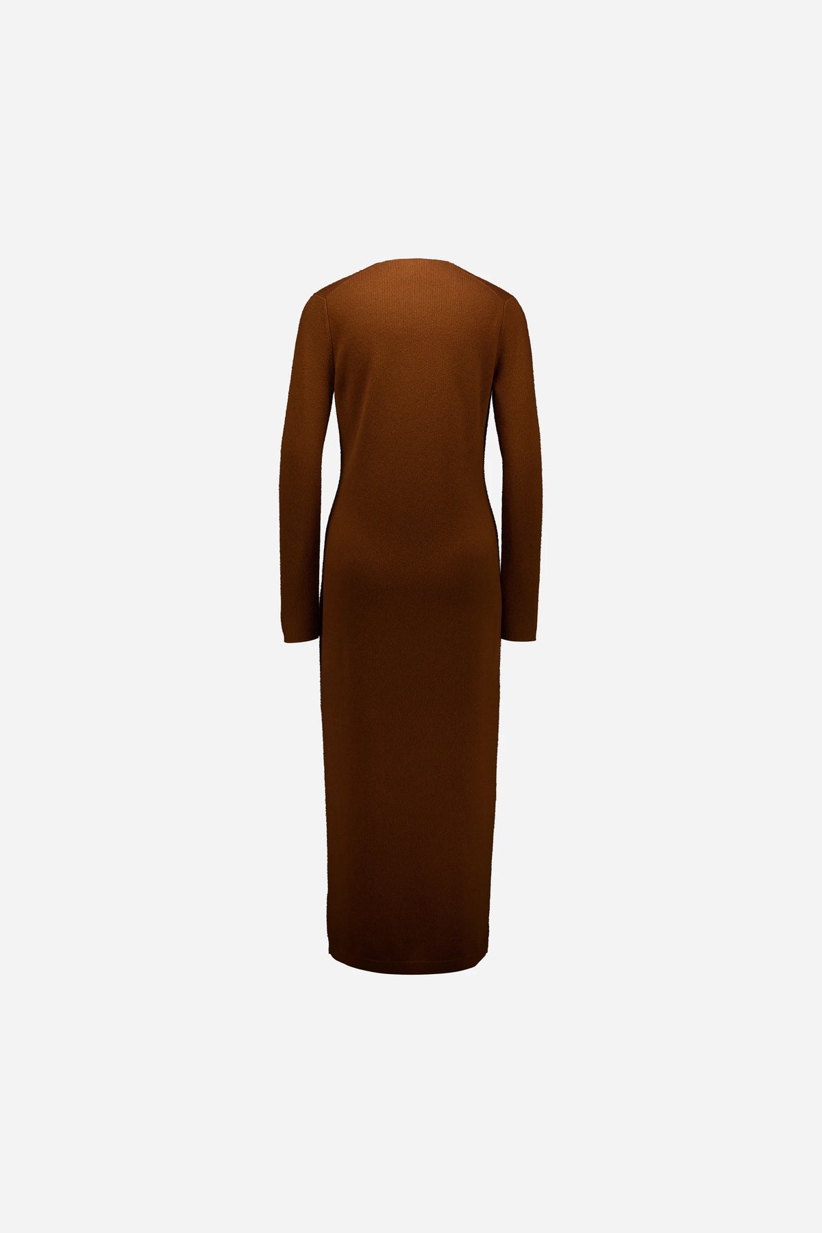 Woll-Mischung Kleid in Beige