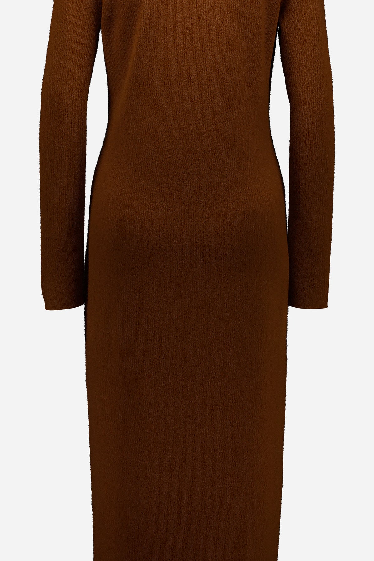 Woll-Mischung Kleid in Beige