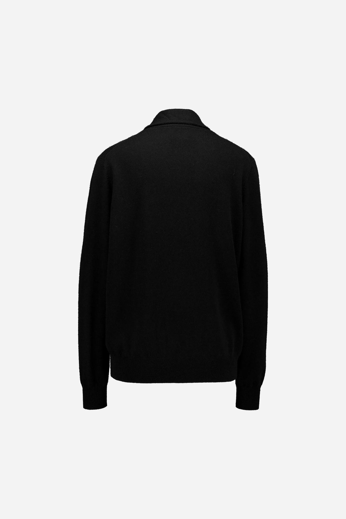 Woll-Mischung Pullover in Navy