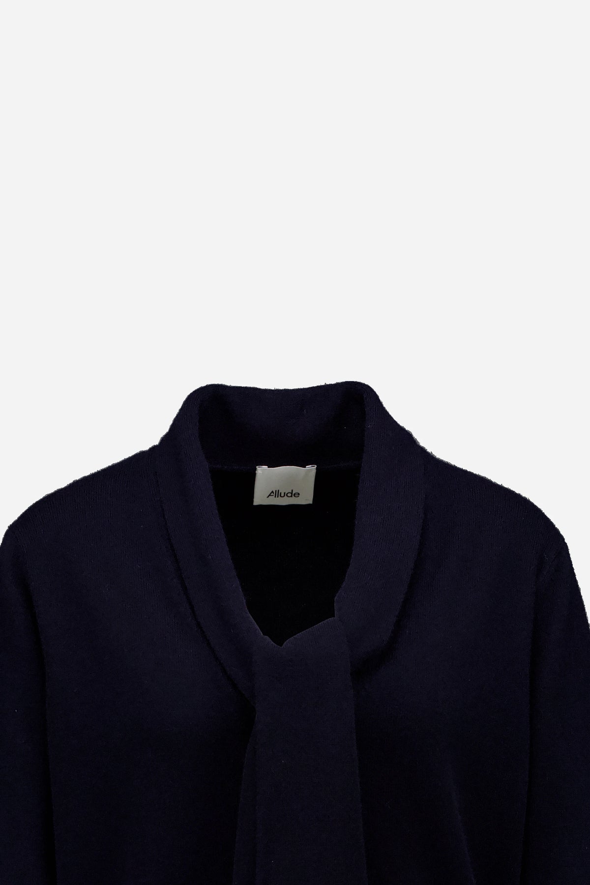 Woll-Mischung Pullover in Navy