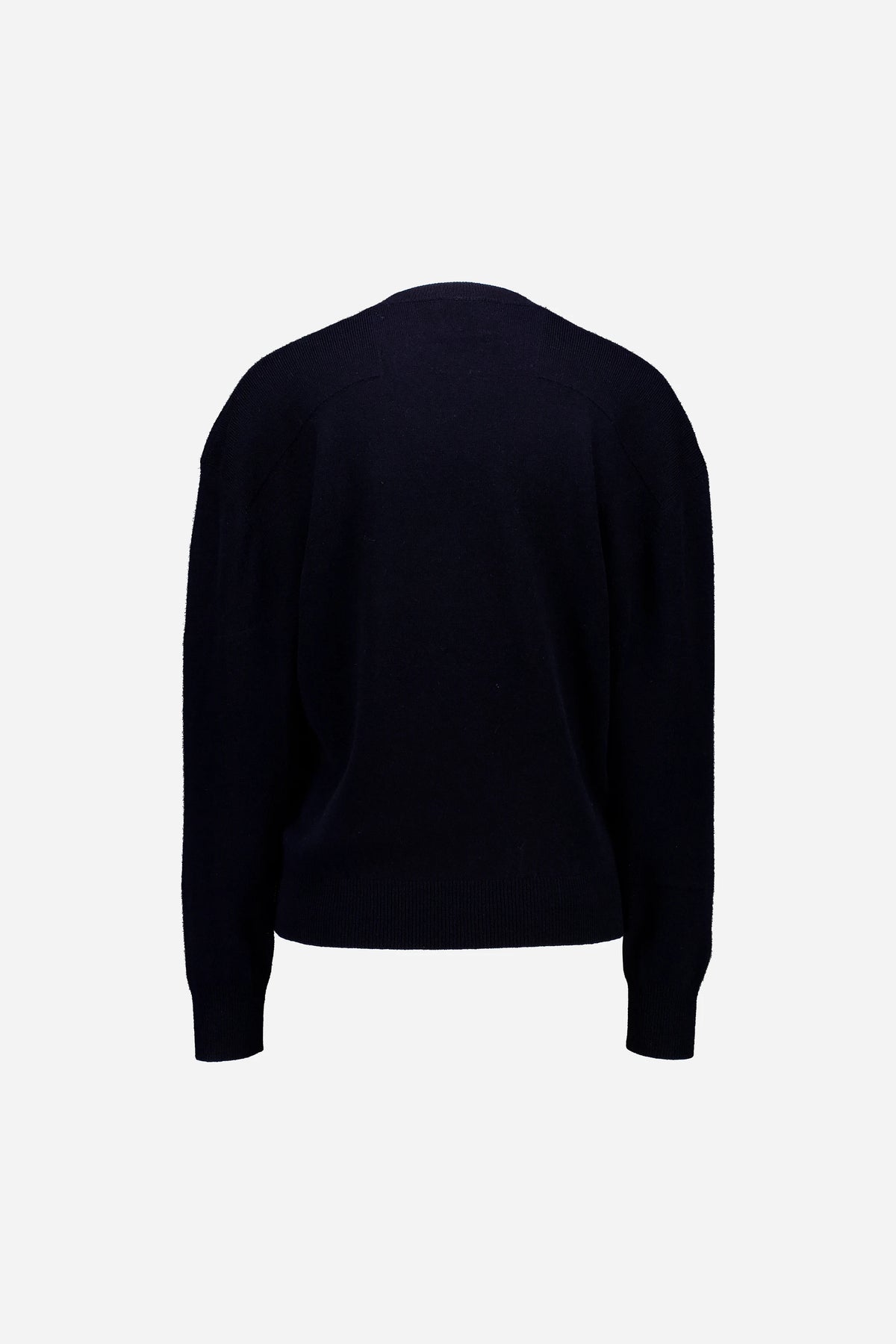 Woll-Mischung Pullover in Navy
