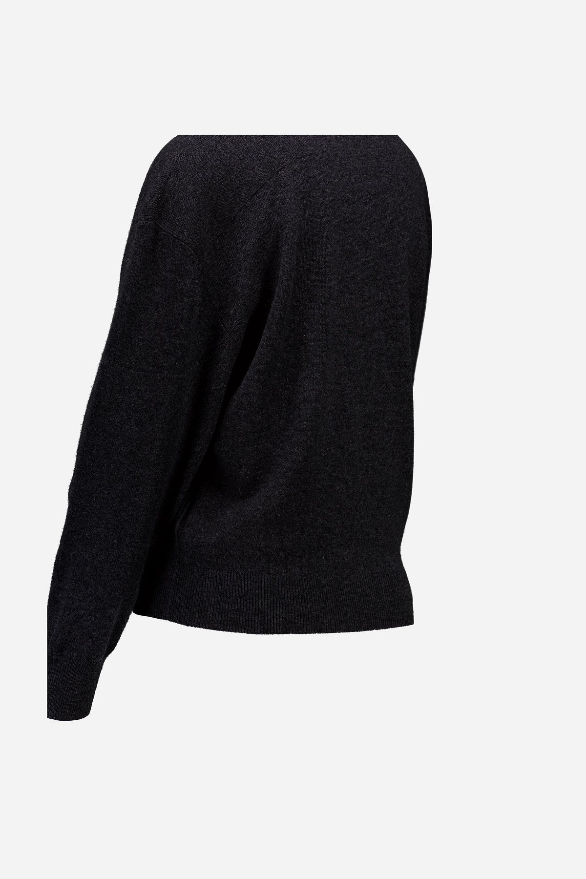 Woll-Mischung Pullover in Grau