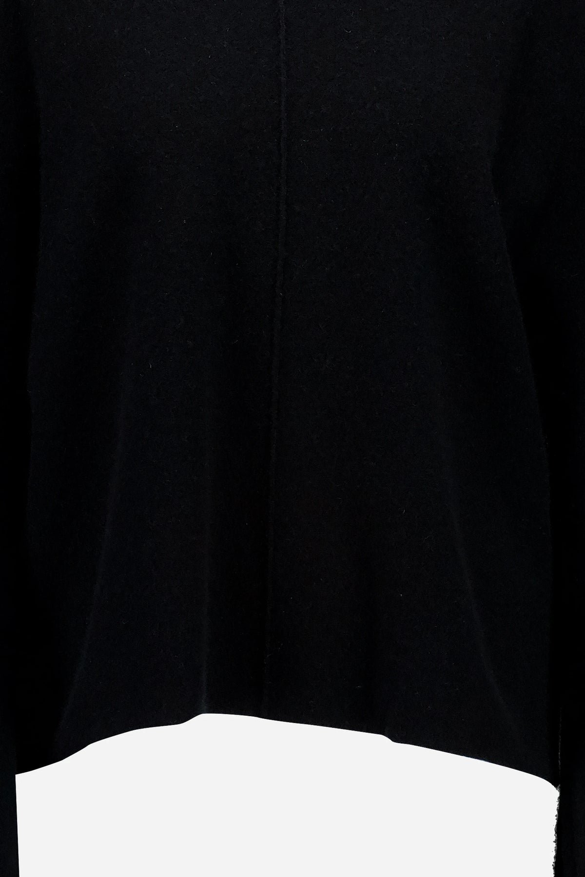 Woll-Mischung Pullover in Schwarz
