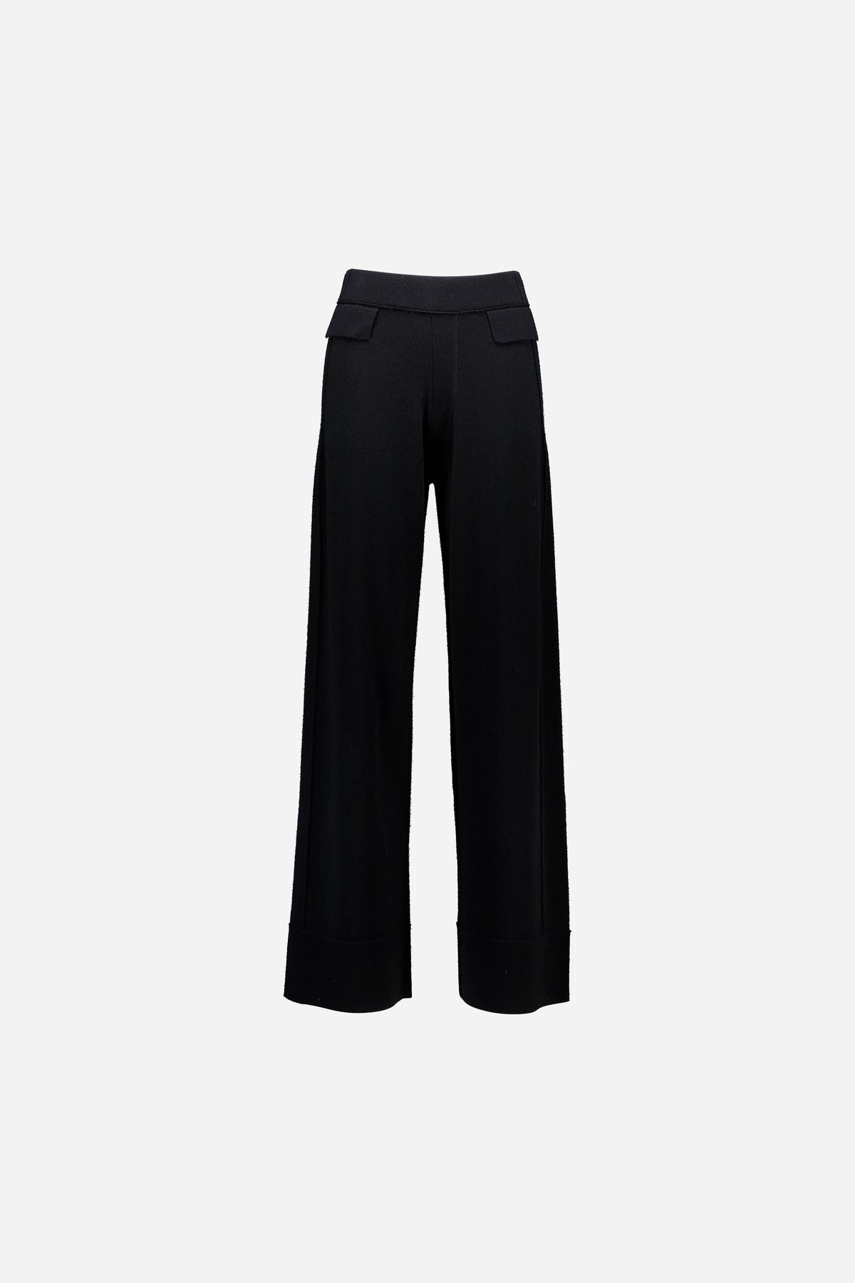 266-27715-90-S_1 - Allude - 30% Cashmere 70% Wolle Active Art of Cashmere 2026 Damen Holiday 2026 Holiday 2026/2027 Hose NEW SAPG::266-27715 Schwarz The Art Of Cashmere Wolle