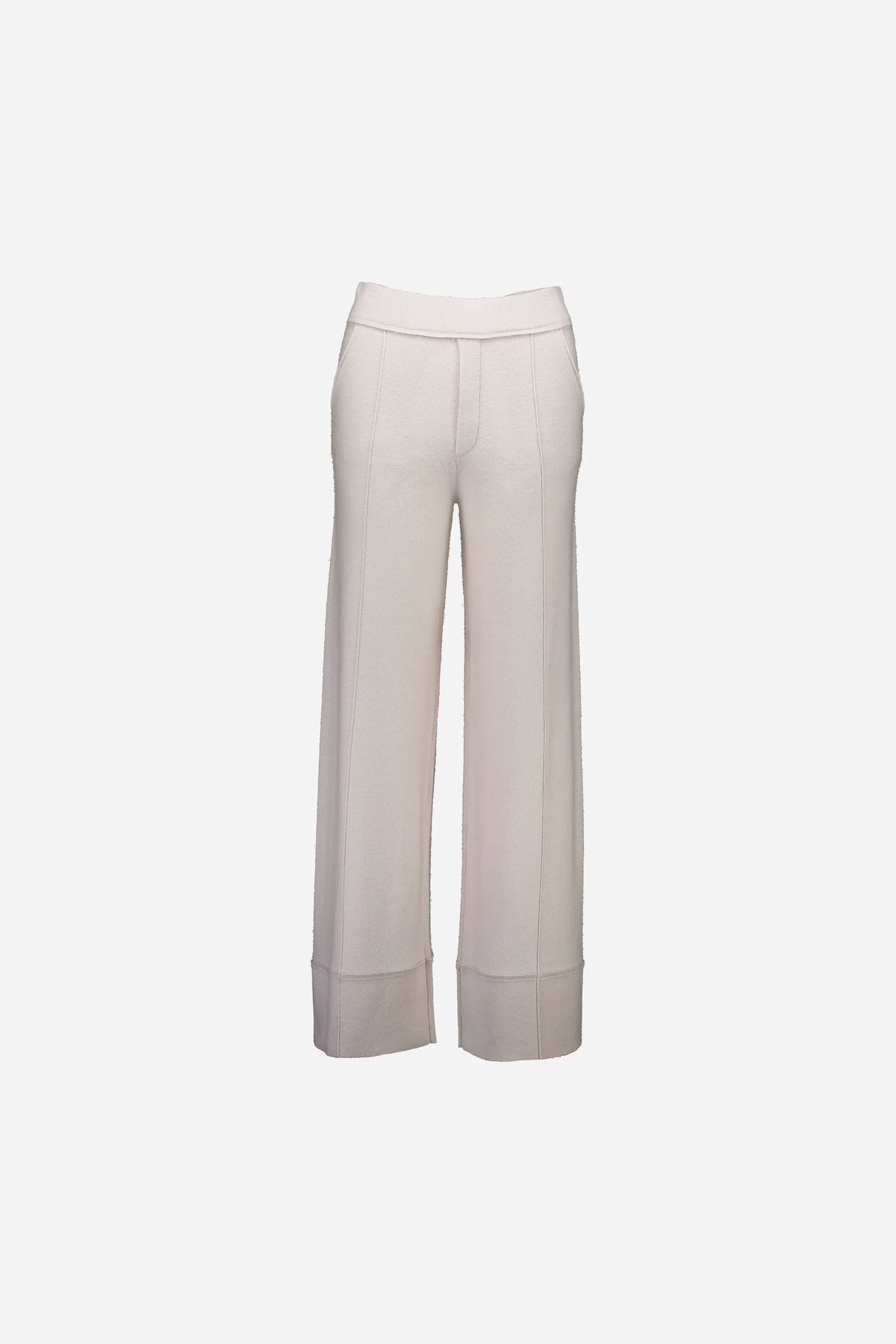 Woll-Mischung Hose in Grau