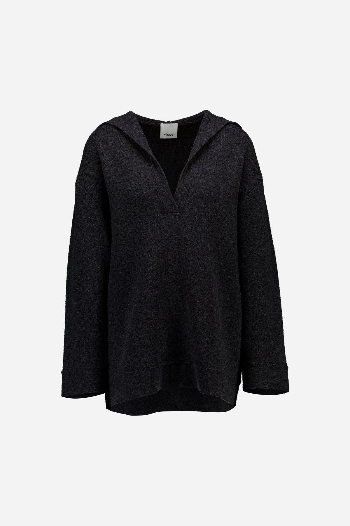 Woll-Mischung Pullover in Grau