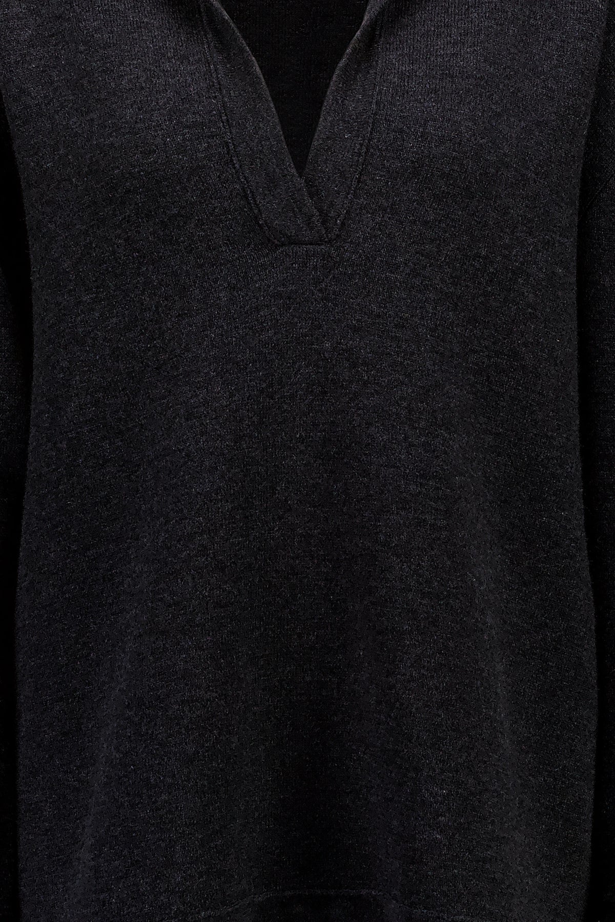 Woll-Mischung Pullover in Grau