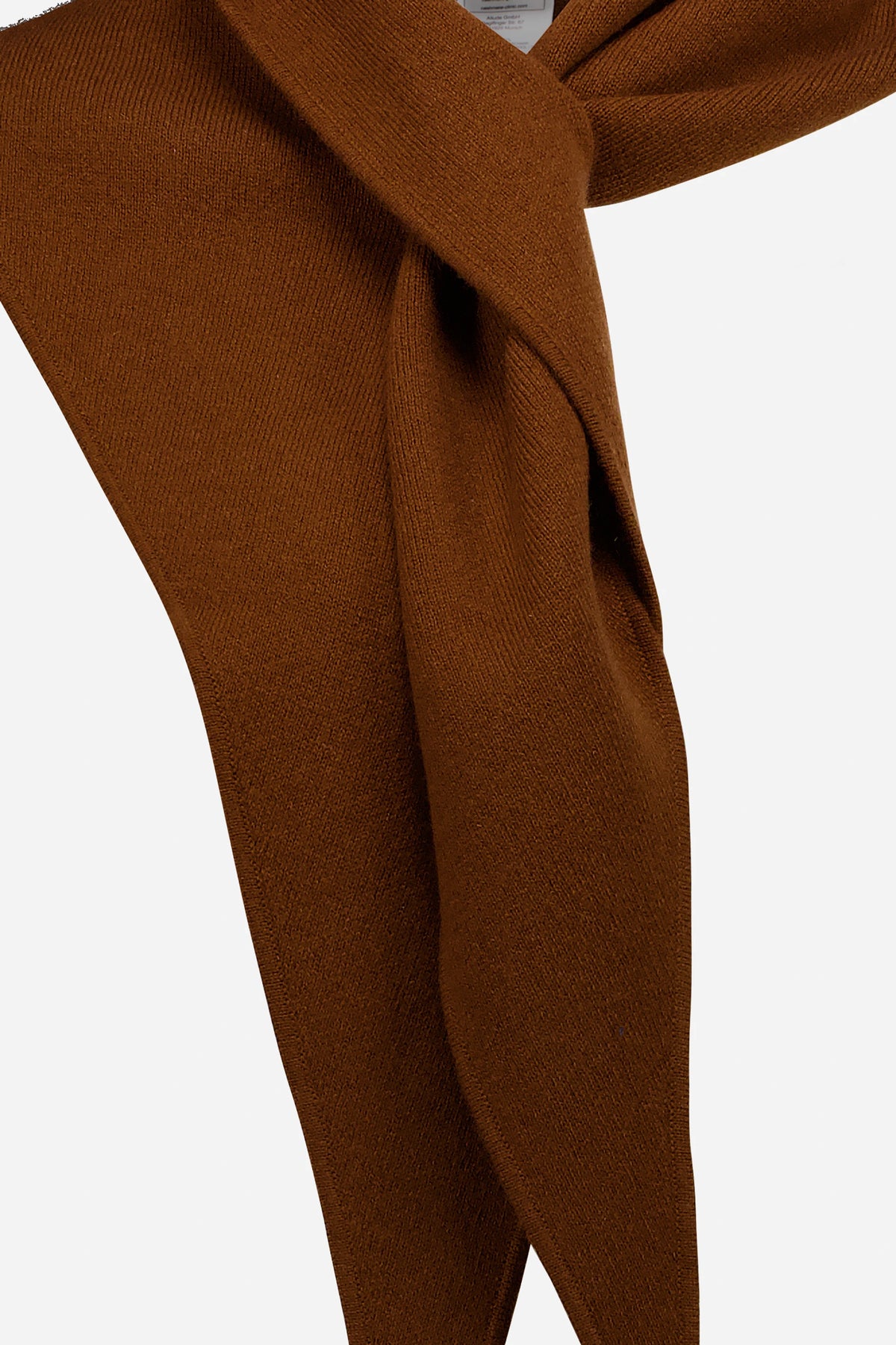 Woll-Mischung Schal in Beige